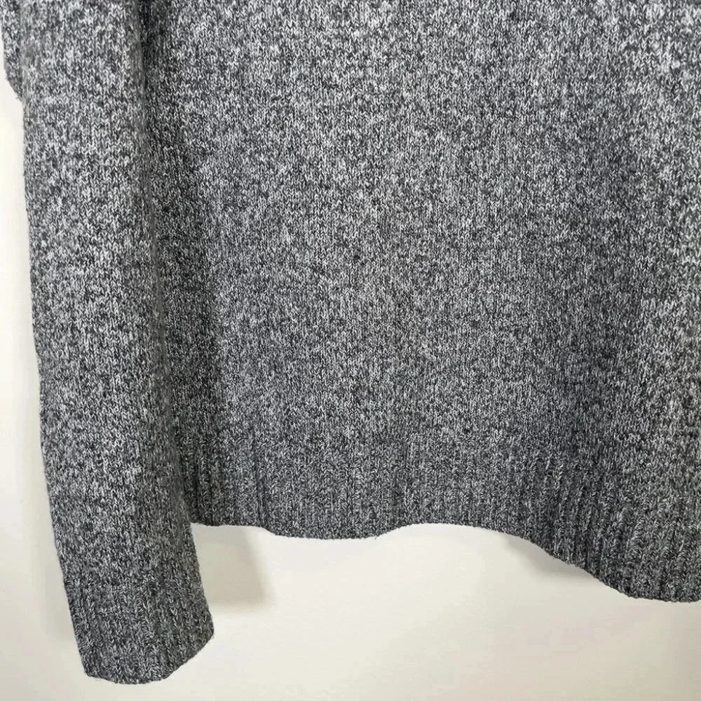 Banana Republic Two Black Stripped Grey Sweater